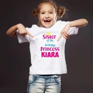 Sister of Birthday Princess T-Shirt