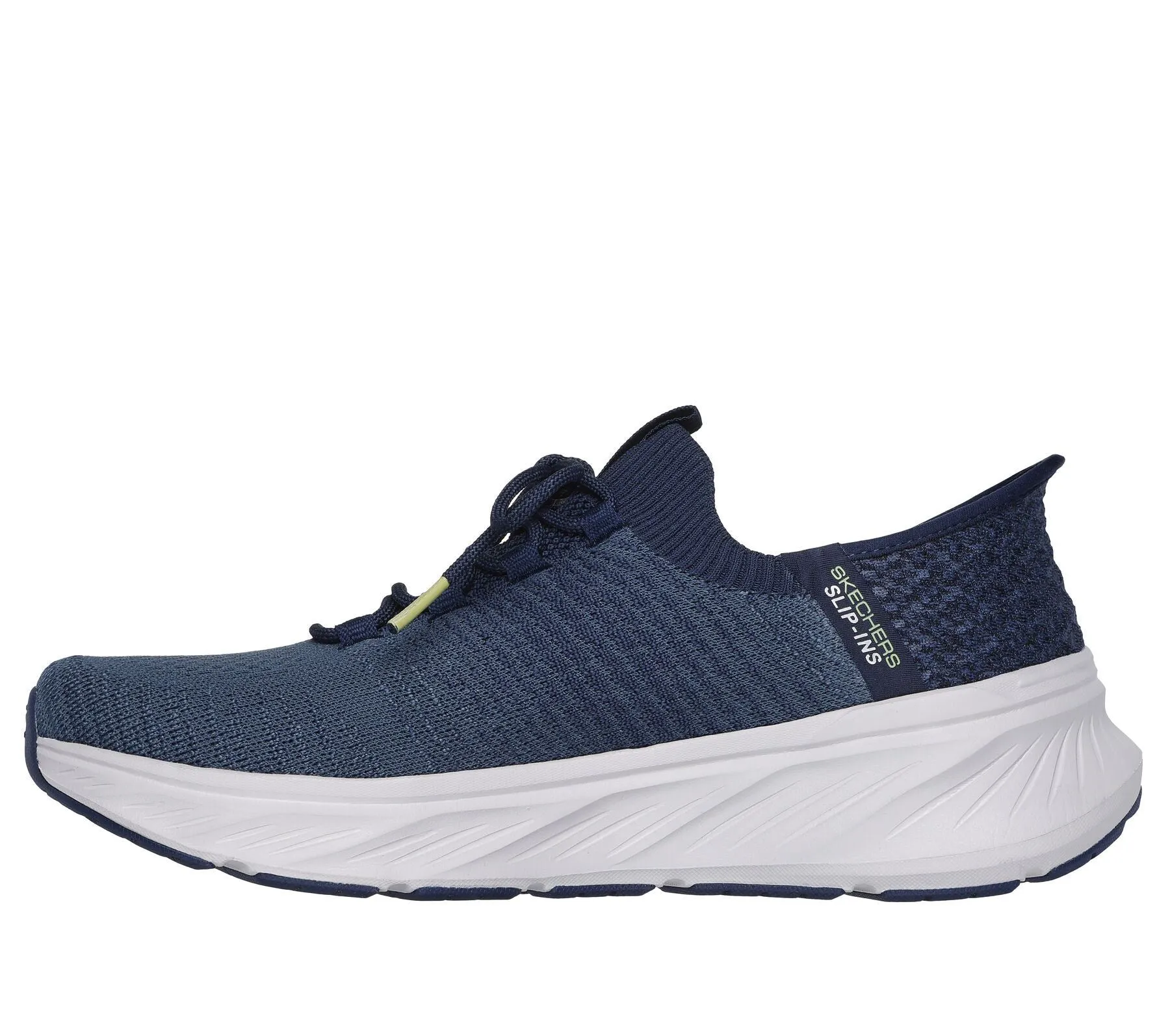 Skechers Men Trainer Shoes - Edgeride - Raygo in Navy/Lime, 5.5-13