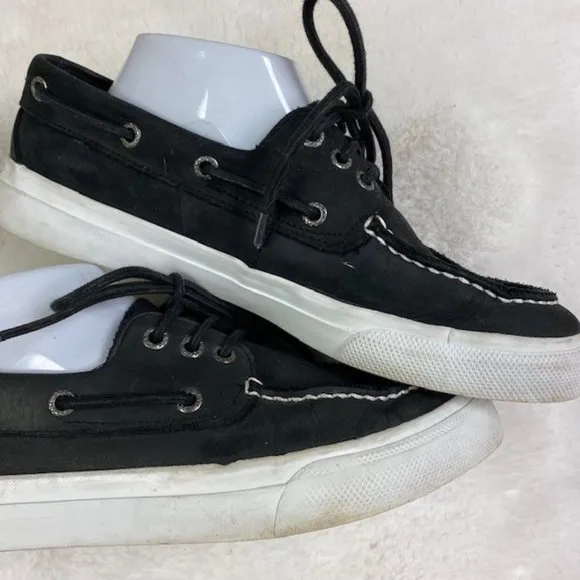 Sperry Top-Sider Men's Bermuda Leather Lace Up Boat Shoes, size 8M