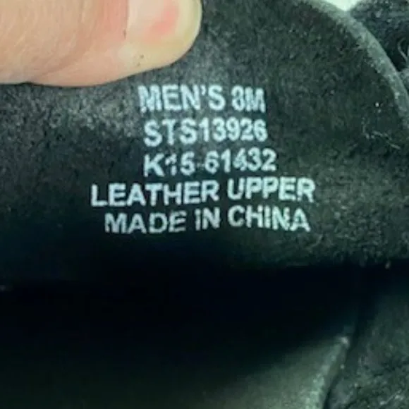 Sperry Top-Sider Men's Bermuda Leather Lace Up Boat Shoes, size 8M