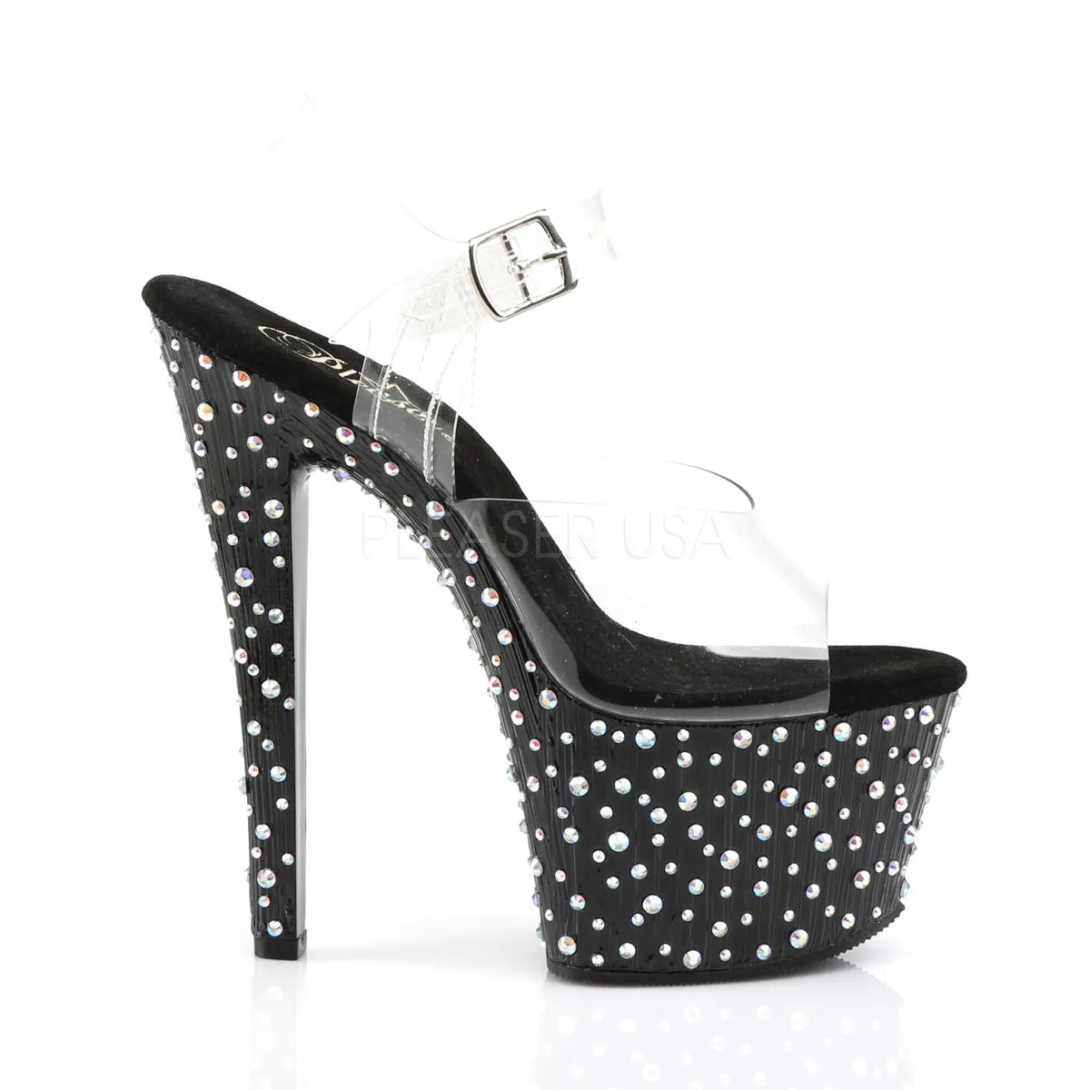STARDANCE-708  Clear/Black-Silver Multi RS