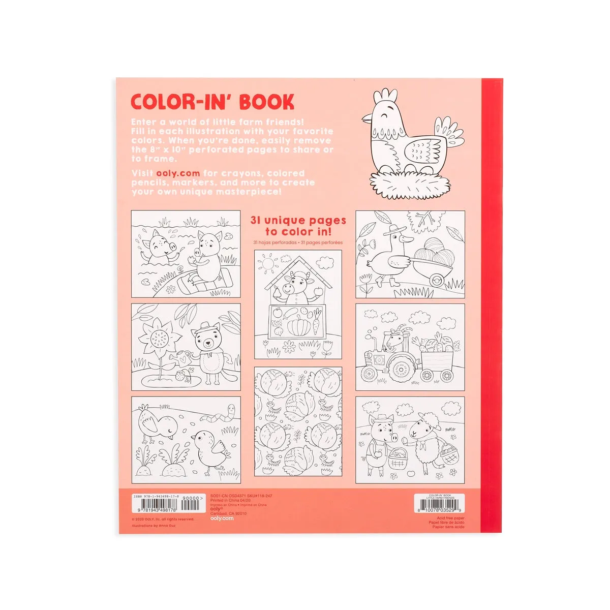 The Color-in' Book - Various Styles