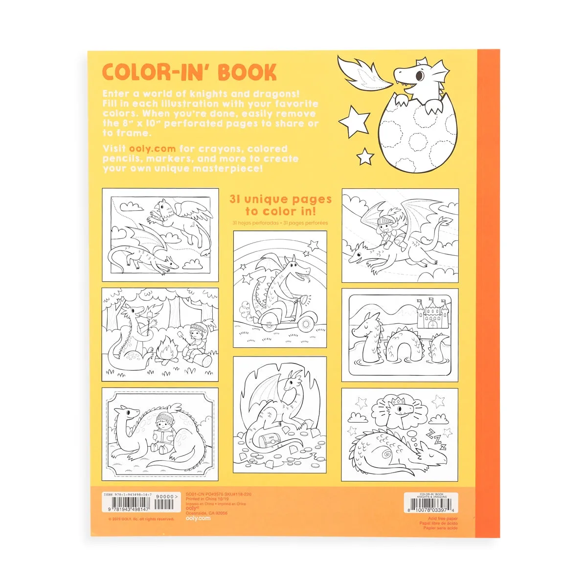 The Color-in' Book - Various Styles