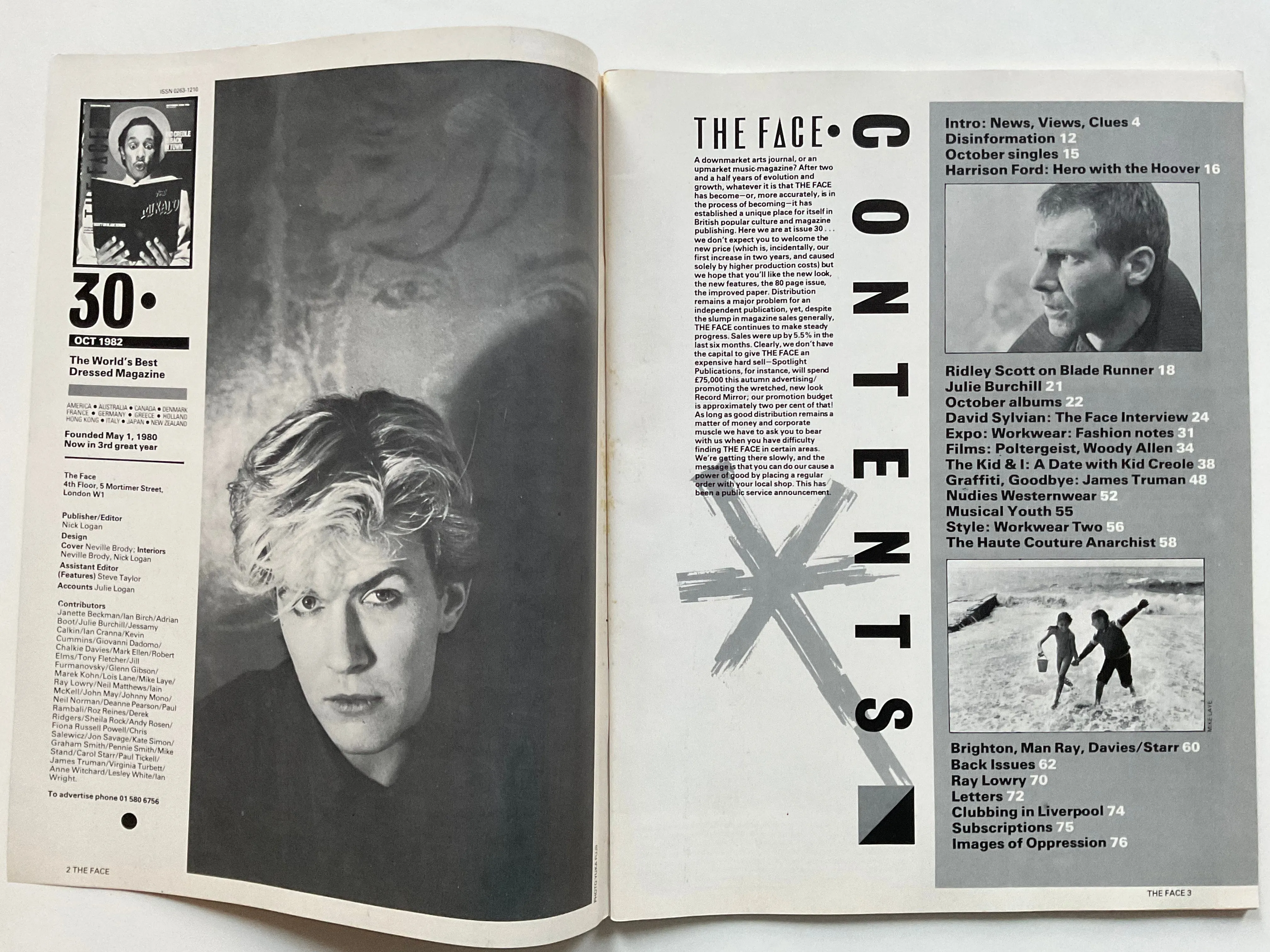 The Face Magazine October 1982