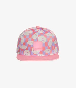 The Smiley Snapback - Cadmium Orange - KIDS