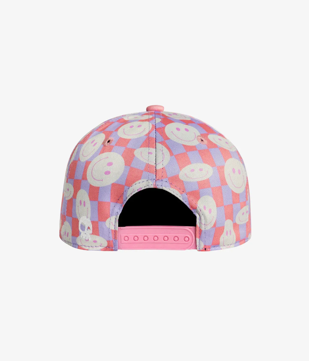 The Smiley Snapback - Cadmium Orange - KIDS