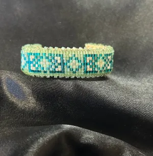 Toddler/Kid Beaded Cuff Bracelet
