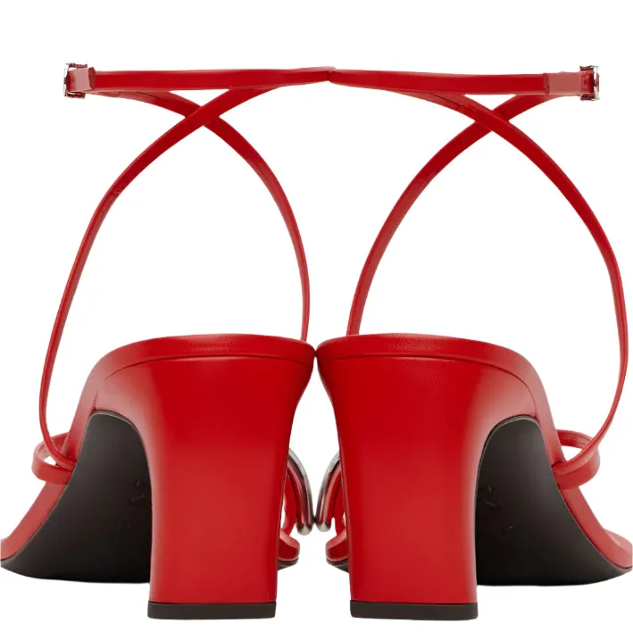 Tory Burch Pierced Strappy Heel Sandal