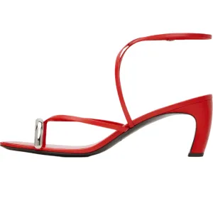 Tory Burch Pierced Strappy Heel Sandal