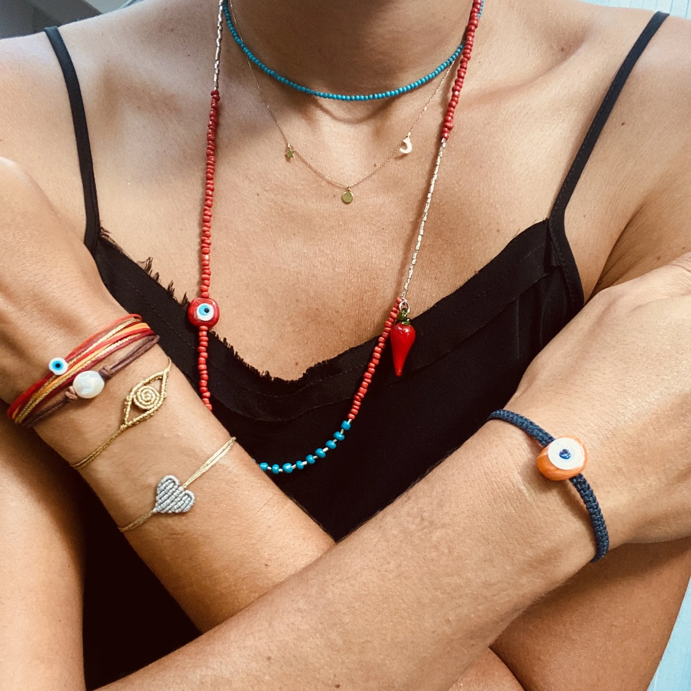 Turquoise Beaded Choker