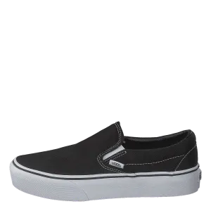 Ua Classic Slip-on Platform Black