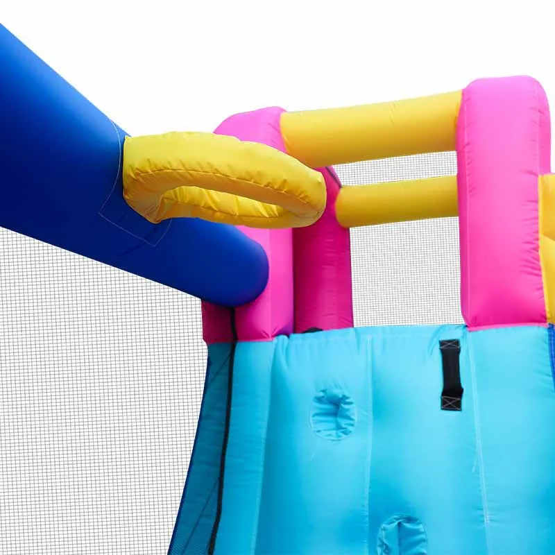 Unicorn Bounce House Water Slide With Blower