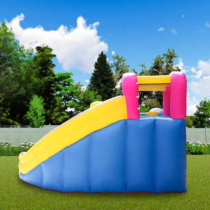 Unicorn Bounce House Water Slide With Blower