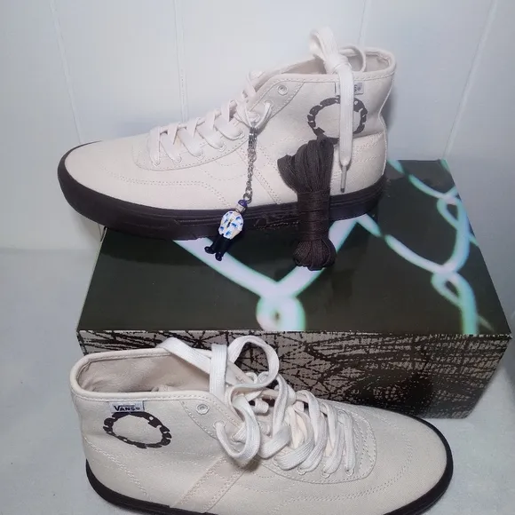 VANS X Quasi Crockett High Decon Men's 8.0 Canvas Beige VN0007QVTBD