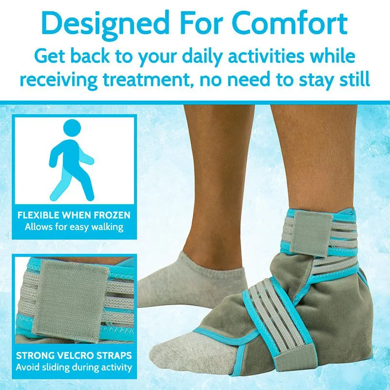 Vive Dual Strap Ankle Ice Pack