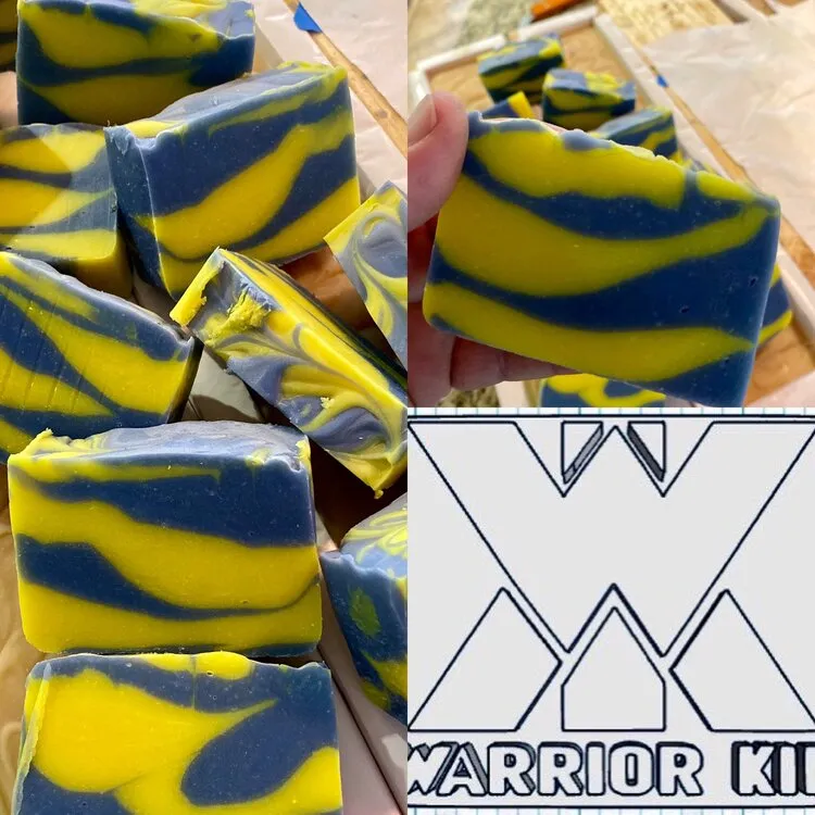 Warrior Kid Soap (it sparkles!!!)