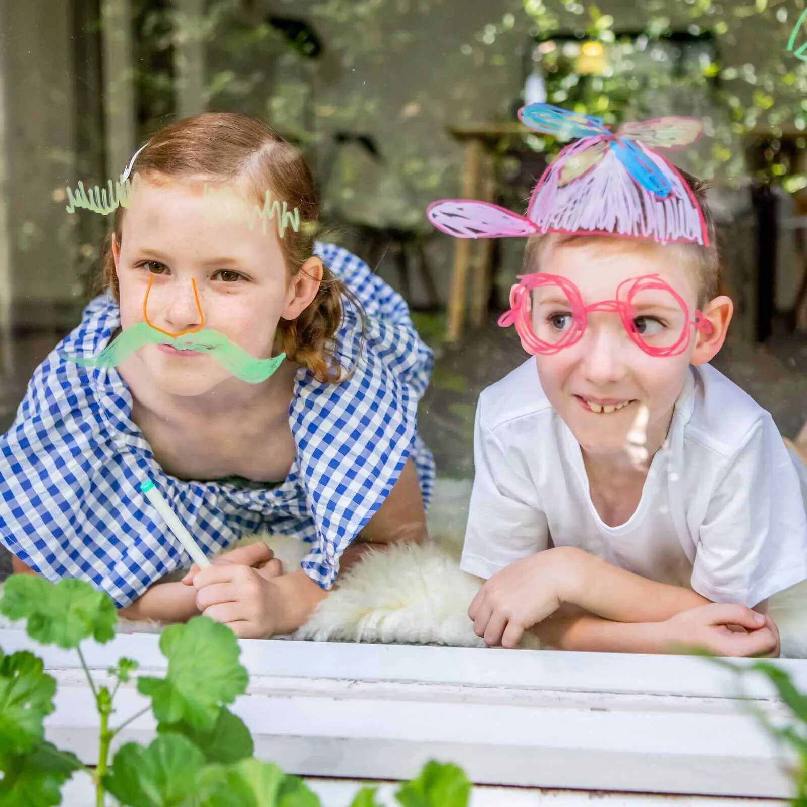 WINDOW MARKERS 6 PACK