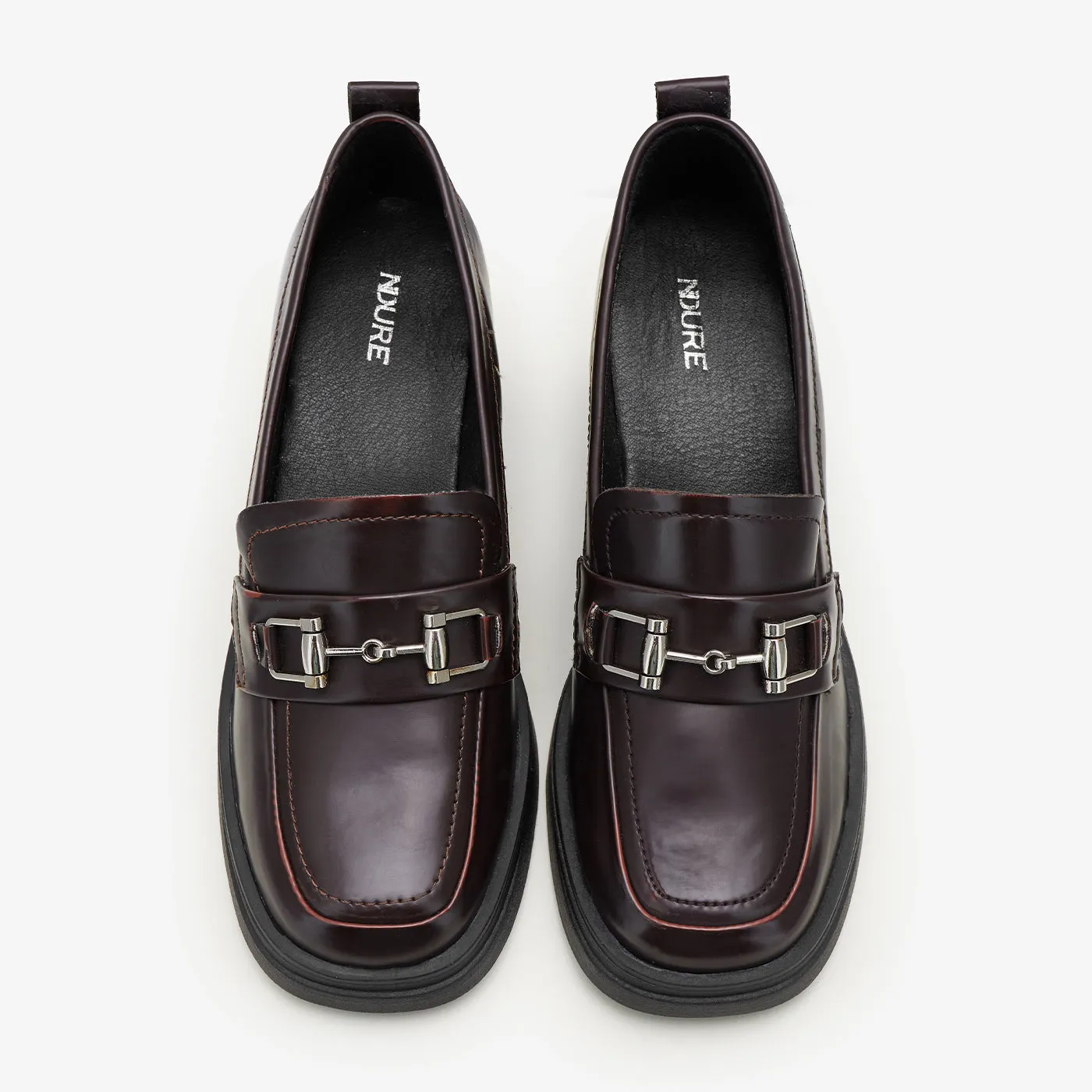 Women's Block Heel Loafers