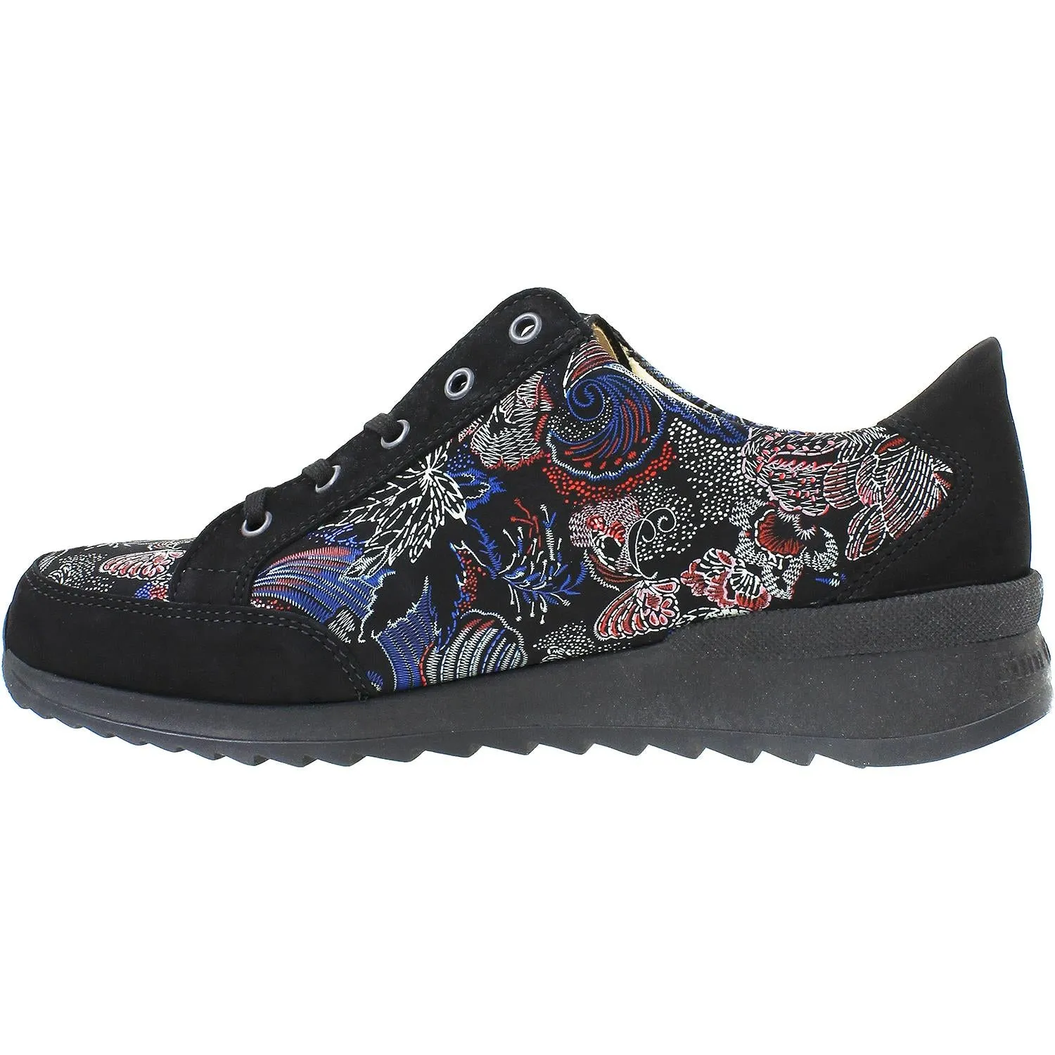 Women's Finn Comfort Pordenone Black Nubuck/Shibu Schwarz