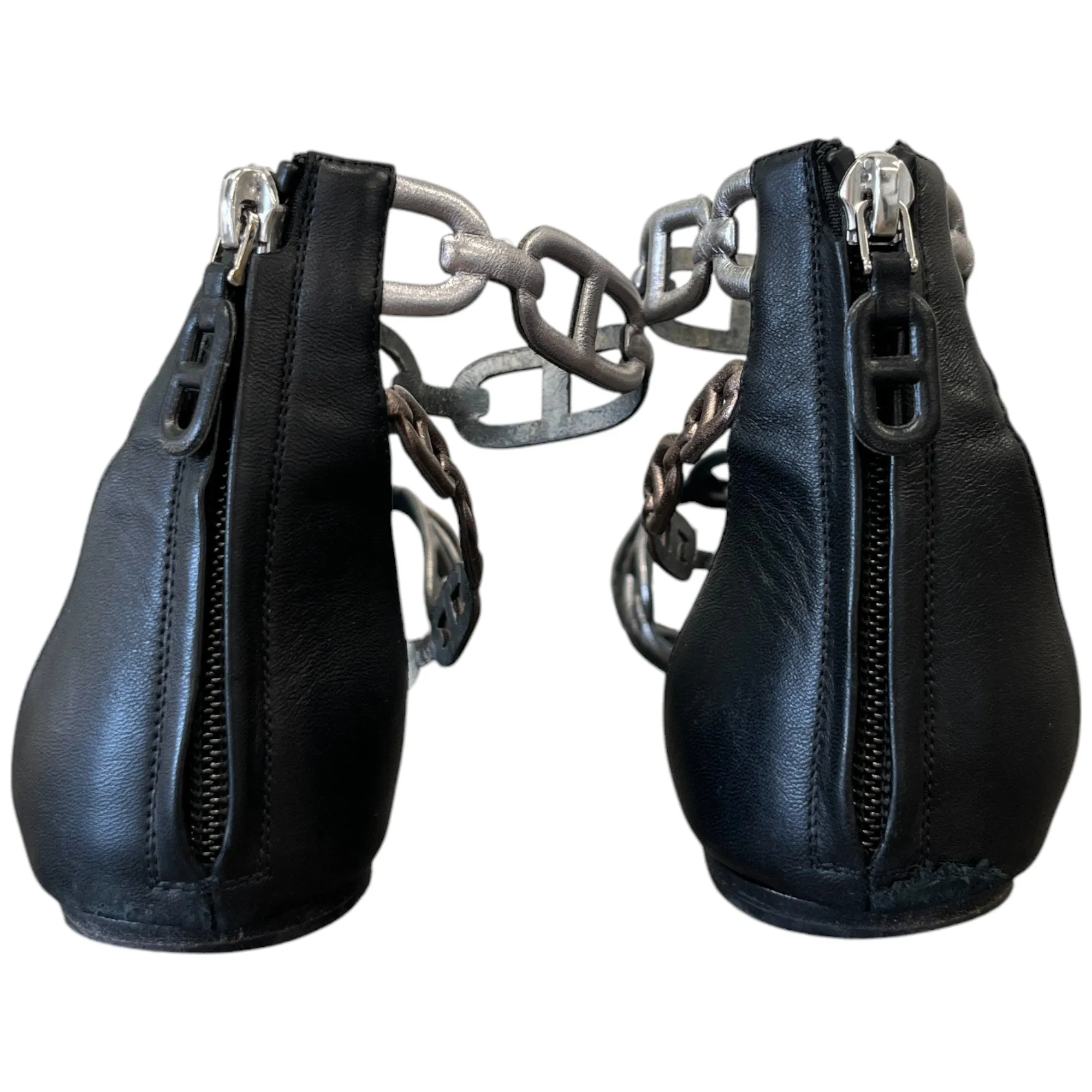 Women's Nappa Vernus Sandals Black Size EU 36.5 / UK 3.5