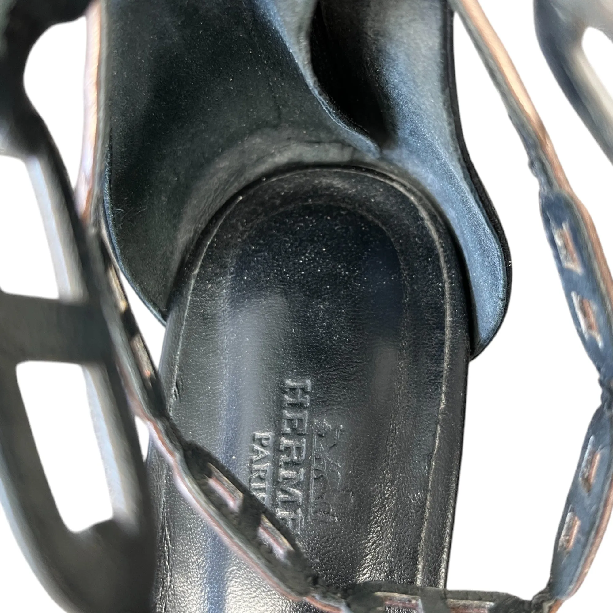 Women's Nappa Vernus Sandals Black Size EU 36.5 / UK 3.5