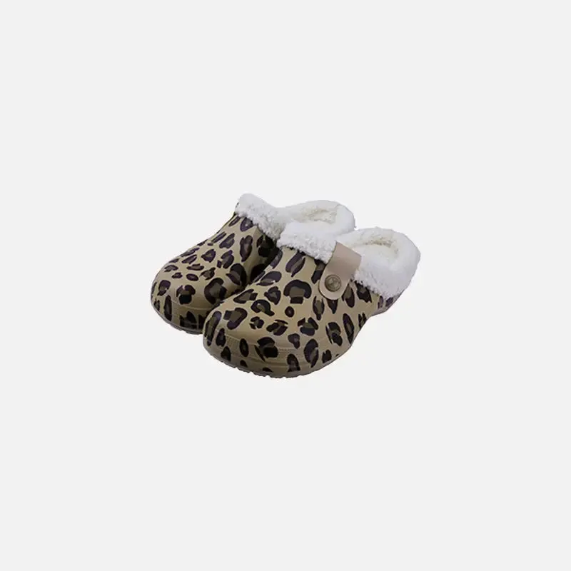 Y2K Fuzzy Waterproof Slippers for Comfort and Style