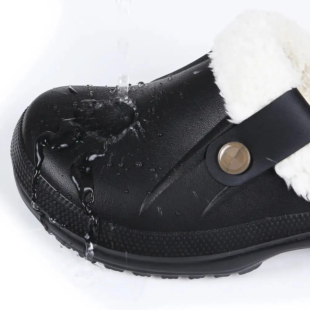 Y2K Fuzzy Waterproof Slippers for Comfort and Style