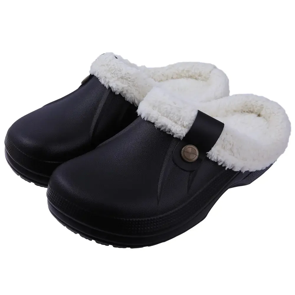 Y2K Fuzzy Waterproof Slippers for Comfort and Style